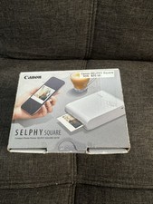 Canon SELPHY SQUARE Instant Picture Printer White CD1158 Open Box picture