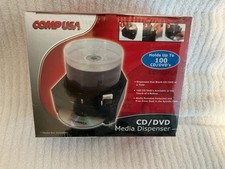COMP USA CD/DVD Media Dispenser 100 CD/DVDs - New Old Stock picture