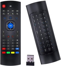 Air Mouse Remote MX3 Pro, 2.4G Wireless Mini Keyboard, Universal Black picture