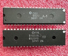 8520 A-1/8520PD CSG ODD EVEN (2 X) From An AMIGA 500 Rev.6A #36-37 91 picture