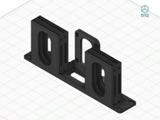 Raspberry Pi 4 + 4x 2.5 SSD 10 Inch Rack Mount Bracket Black picture