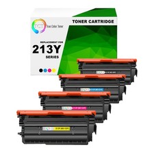 4Pk TCT Premium 213Y BCYM Super HY for Compatible HP 5700dn 6700 Toner Cartridge picture