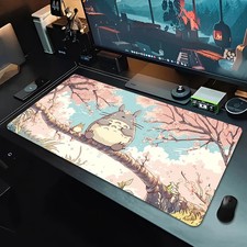 Totoro XXL Gaming Mouse Pad Large Desk Mat Non Slip PC Keyboard Cute Art picture