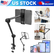 Long Arm Tablet Stand Phone Holder Lazy Bed Desk Mount For iPad iPhone Samsung picture