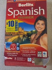 PC/Mac Learn Spanish Berlitz Spanish Premier  Software Audio CDs iPad 1014 picture