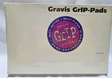 New Sealed Advanced Gravis GrIP Pads Game Controllers Vintage PC Original Packaging NOS 4201 picture