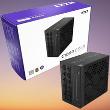 NZXT C1000 Gold 1000W ATX3.1 Fully Modular Low-Noise PSU Black picture