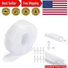 Upgraded CISS Anti-Leak Ink Tube - Clog-Free Continuous Supply System - White picture