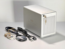 OWC Mercury Elite Pro QX2 Quad Enclosure, no drives, all cables, USB 3, esata picture
