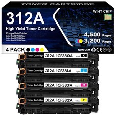 4PK 312A CF380A Toner Compatible With HP LaserJet Pro MFP M476nw M476dn M476dw picture