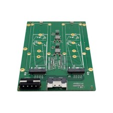 SFF-8654 to 2 Port M.2 M Key NVMe Adapter picture