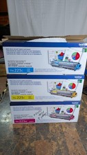 Open Box Genuine Brother TN-225 Color Toner Cartridge Set Cyan Magenta Yellow picture