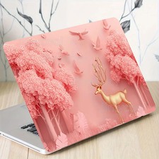 Pink Forest Pattern Laptop Tablet Case 2-Pack Non Reusable Scratch Resistant picture