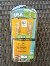 BELKIN F3U134-10-CBL MACINTOSH USB 10' 3m CABLE NEW IN PACKAGE picture