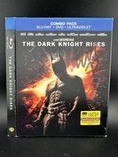 Batman The Dark Night Rises Blu Ray Christian Bale Action Movie SIGNED BY BALE picture