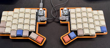 Pando58 Split Ergonomic Keyboard Kit – 58-Key Column Staggered, RP2040 Zero, MX  picture
