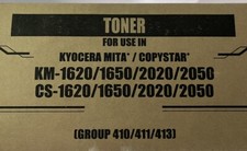 Kyocera Mita Copystar KM or CS 1620 1650 2020 2050 OEM Hi Yield Toner NOS picture