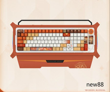 Official Wuthering Waves Game Augusta Flame Warden Mechanical Keyboar Gift picture