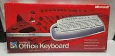 Microsoft Office Keyboard X08-25953 from 2001 in Original Box - Works Great picture
