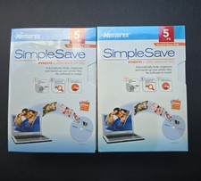 Memorex Simple Save Photo And Video Back Up DVD Discs 2 Packs Of 5 Each - NEW picture