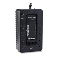 CyberPower ST625U UPS Battery Backup 625VA 8 Outlets 2 USB Compact picture