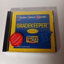 Vintage Software Tools, Gradekeeper, Teacher Created Materials Sealed CD-ROM picture
