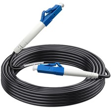 Bangun 10 Meters (30 Feet) LC to LC Outdoor Armored Simplex Fiber Patch Cable... picture