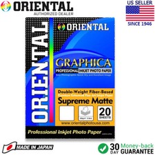 Oriental GRAPHICA FB Supreme Matte Fine Art Pro Inkjet Paper 13 x 19