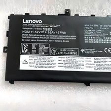 OEM Genuine 01AV494 01AV430 Battery for Lenovo ThinkPad X1 Carbon 5th 6th Gen US picture