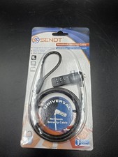 Laptop Notebook Security Cable 4 Dial Combination Universal Lock SENDT Brand picture