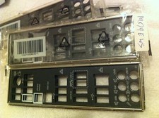  ASUS P9X79-E WS IO SHIELD BACK PLATE ( INSOLATED ) , 100% ORIGINAL picture