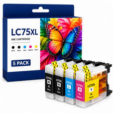 LC75XL 5PK Ink Cartridge compatible for MFC-J280W MFC-J425W MFC-J430W picture