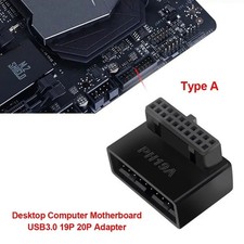 New USB 3.0 19/20pin Male to Female Extension Adapter Converter for Motherboard picture