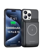 NEWDERY Battery Case iPhone 15 Pro/iPhone 15 - 2023 Release Black ZHX-643BW picture