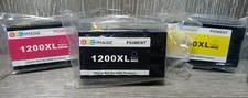 GPC Image ink cartridges 1200XL yellow, black, magenta for Canon Maxify Sealed picture