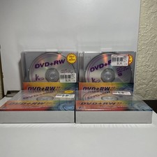 NEW LOT OF 4 KHypermedia 10 PACK DVD-RW Discs in Jewel Cases 4.7GB 120 Min picture