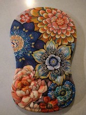 Ergonomic Mouse Pad Wrist Support, Memory Foam Massage Bulge, 12