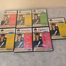 High Achiever Learning Series Lot 7 CD-ROMs Grades 9–12 Math English US picture
