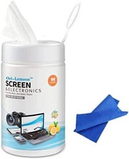 Electronics Cleaning Wipes for TV Computer Laptop Cellphone Screens, 100 Pcs picture