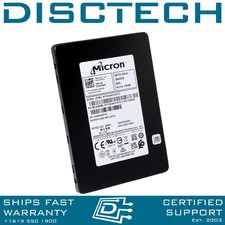 Micron 5300 MAX 3.84TB SATA 6Gbps SED MU 2.5 SSD MTFDDAK3T8TDT-1AW16ABD JN3WH picture