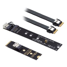 Cablecy NGFF M-Key NVME Male to Female Extension Cable with SFF-8654 for SSD picture