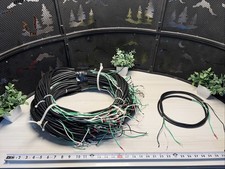 50 QTY 3-Prong 78” Long Power Appliance Cord 300 Volts 18 AWG Extension Cable picture