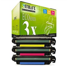 Eurotone 3x Cyan Laser Toner Cartridge Compatible with HP CE741A CE743A picture