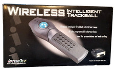 Wireless Trackball / Mouse InterAct 18 Button Remote SV-2020 Windows VINTAGE NOS picture