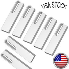 Wholesale  1/5/10pcs 32GB 64GB Waterproof Metal Flash Drives Memory Stick Silver picture