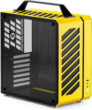 C34 Ultra-Compact Portable ATX PC Case with Handle | Full ATX in Mini-Itx Size. picture