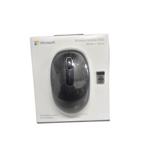 Microsoft Wireless Mobile 1850 Wireless Mouse Black USB Receiver PC Laptop Mac picture