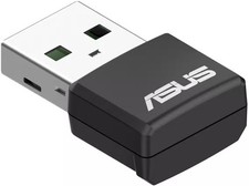 ASUS - USB-AX57 Nano AX1800 Dual-Band Wi-Fi 6 USB Network Adapter - Black picture