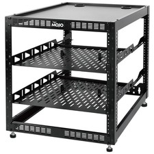 Heavy-Duty 12U Server Rack with 2 Shelves, Mounting Hardware picture