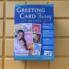 NOVA Development Greeting Card Factory Deluxe Desktop Publishing Software DVD, … picture